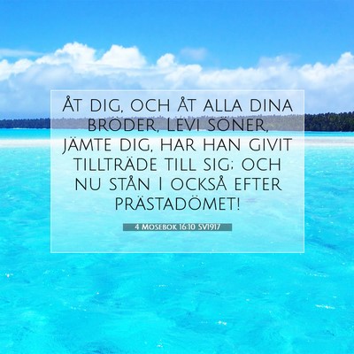 4 Mosebok 16:10 Bibelvers Förklarad