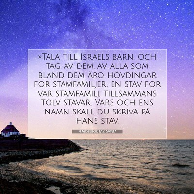 4 Mosebok 17:2 Bibelvers Förklarad