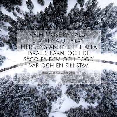 4 Mosebok 17:9 Bibelvers Förklarad
