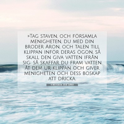 4 Mosebok 20:8 Bibelvers Förklarad