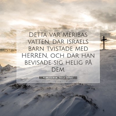 4 Mosebok 20:13 Bibelvers Förklarad