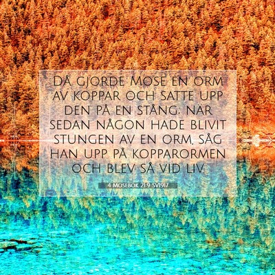 4 Mosebok 21:9 Bibelvers Förklarad