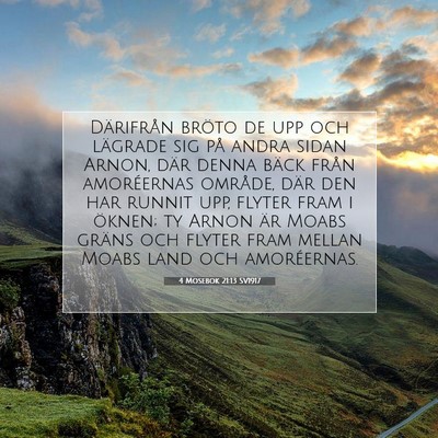 4 Mosebok 21:13 Bibelvers Förklarad