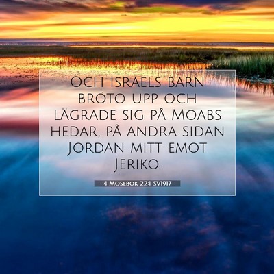 4 Mosebok 22:1 Bibelvers Förklarad