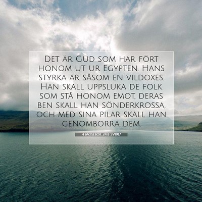 4 Mosebok 24:8 Bibelvers Förklarad
