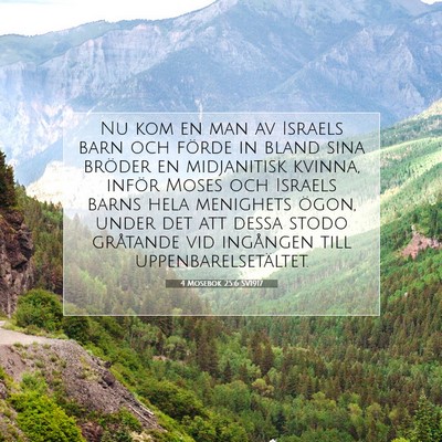 4 Mosebok 25:6 Bibelvers Förklarad