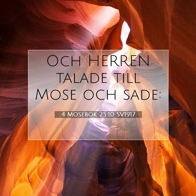 4 Mosebok 25:10 Bibelvers Förklarad