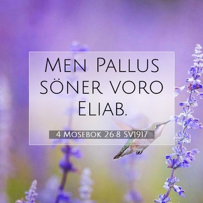 4 Mosebok 26:8 Bibelvers Förklarad