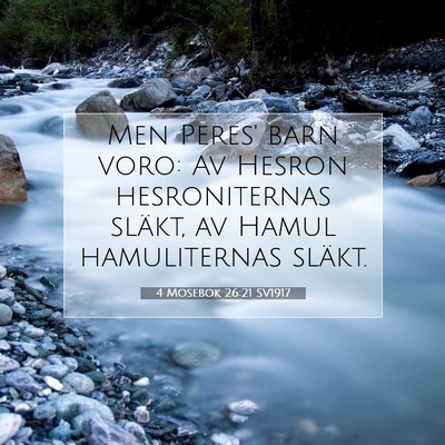 4 Mosebok 26:21 Bibelvers Förklarad