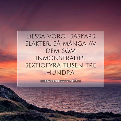 4 Mosebok 26:25 Bibelvers Förklarad