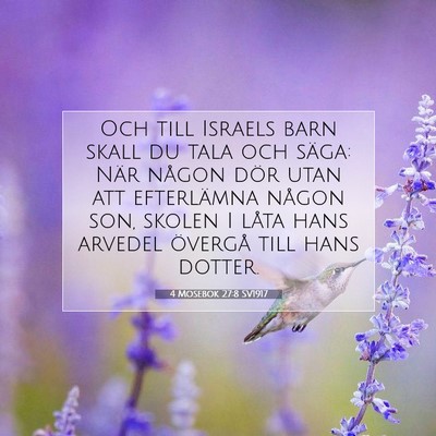 4 Mosebok 27:8 Bibelvers Förklarad