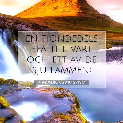4 Mosebok 29:10 Bibelvers Förklarad