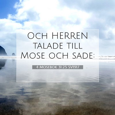 4 Mosebok 31:25 Bibelvers Förklarad