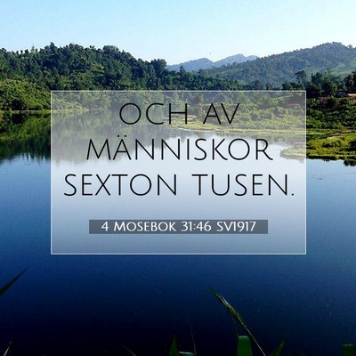 4 Mosebok 31:46 Bibelvers Förklarad