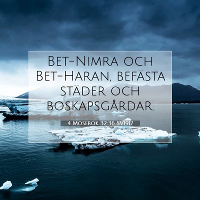 4 Mosebok 32:36 Bibelvers Förklarad