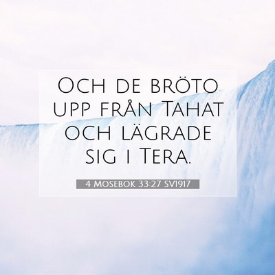 4 Mosebok 33:27 Bibelvers Förklarad