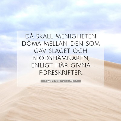 4 Mosebok 35:24 Bibelvers Förklarad