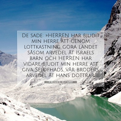 4 Mosebok 36:2 Bibelvers Förklarad
