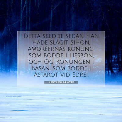 5 Mosebok 1:4 SV1917 Bild av bibelvers