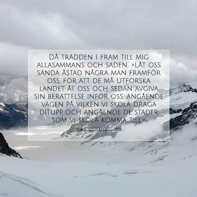 5 Mosebok 1:22 SV1917 Bild av bibelvers