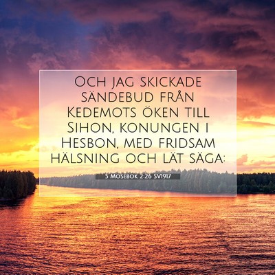 5 Mosebok 2:26 Bibelvers Förklarad