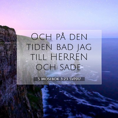 5 Mosebok 3:23 Bibelvers Förklarad