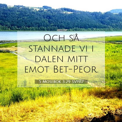 5 Mosebok 3:29 Bibelvers Förklarad