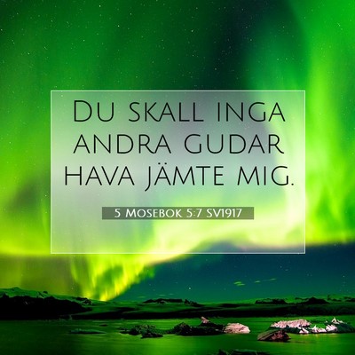5 Mosebok 5:7 Bibelvers Förklarad