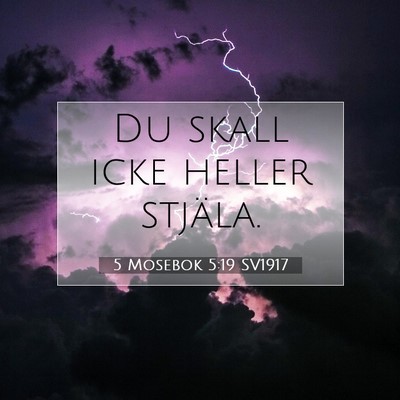5 Mosebok 5:19 Bibelvers Förklarad