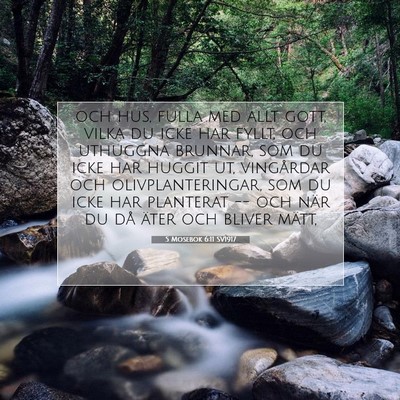 5 Mosebok 6:11 Bibelvers Förklarad