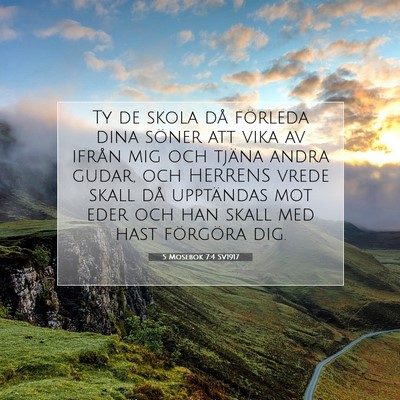 5 Mosebok 7:4 Bibelvers Förklarad
