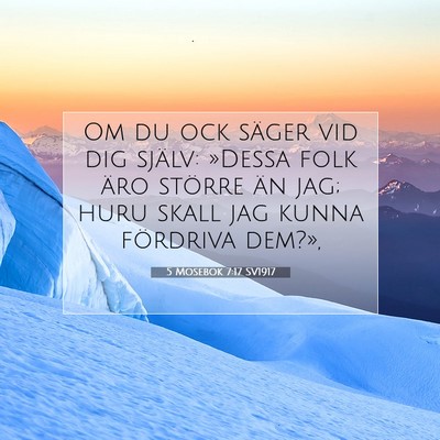 5 Mosebok 7:17 Bibelvers Förklarad