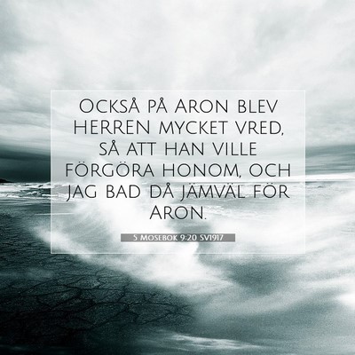 5 Mosebok 9:20 Bibelvers Förklarad