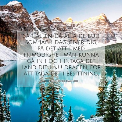 5 Mosebok 11:8 Bibelvers Förklarad