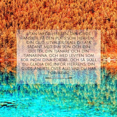 5 Mosebok 12:18 Bibelvers Förklarad
