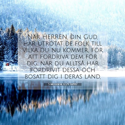5 Mosebok 12:29 Bibelvers Förklarad