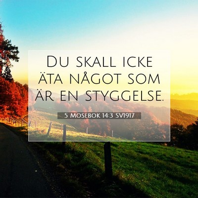 5 Mosebok 14:3 Bibelvers Förklarad