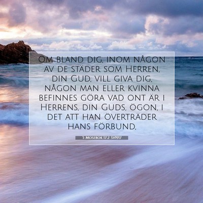 5 Mosebok 17:2 Bibelvers Förklarad