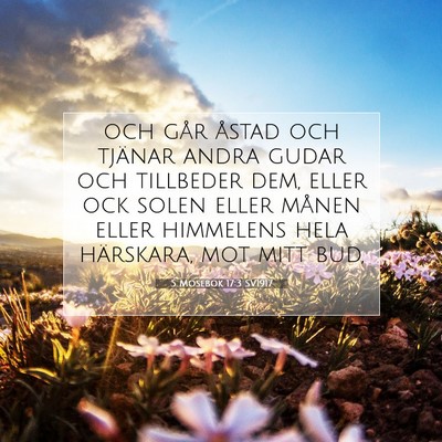 5 Mosebok 17:3 Bibelvers Förklarad