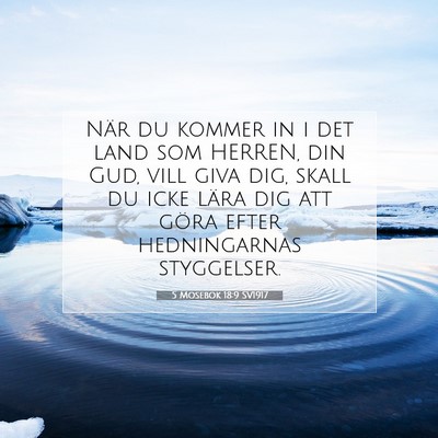 5 Mosebok 18:9 Bibelvers Förklarad