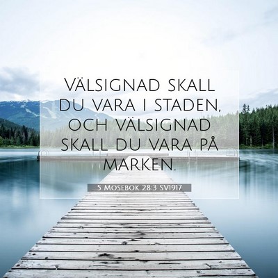 5 Mosebok 28:3 Bibelvers Förklarad