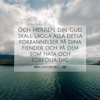 5 Mosebok 30:7 Bibelvers Förklarad