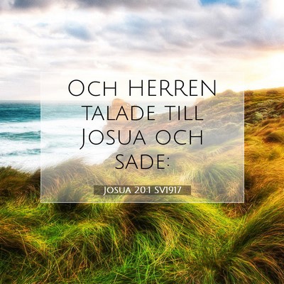 Josua 20:1 Bibelvers Förklarad