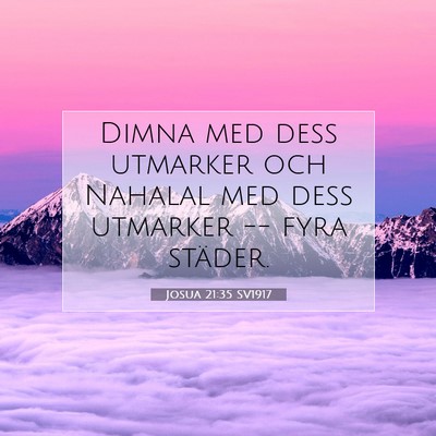 Josua 21:35 Bibelvers Förklarad