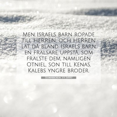Domarboken 3:9 SV1917 Bild av bibelvers