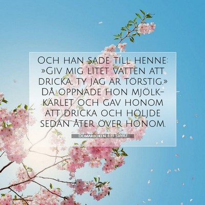 Domarboken 4:19 Bibelvers Förklarad