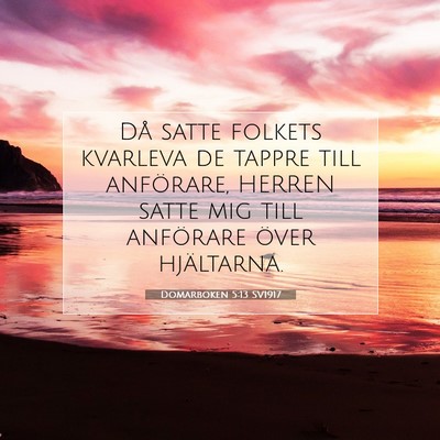 Domarboken 5:13 Bibelvers Förklarad