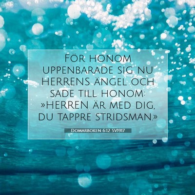 Domarboken 6:12 SV1917 Bild av bibelvers