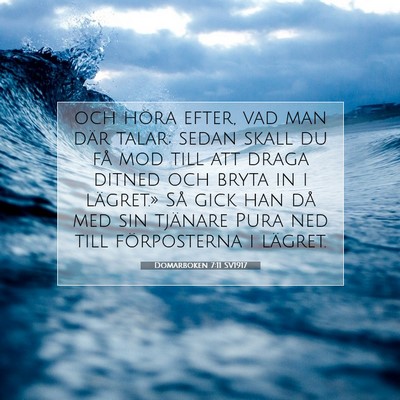 Domarboken 7:11 Bibelvers Förklarad