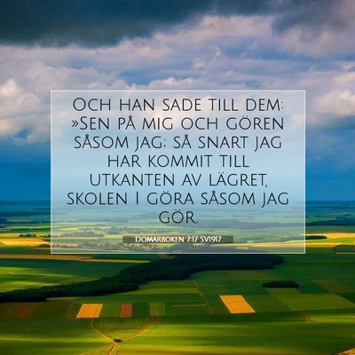 Domarboken 7:17 Bibelvers Förklarad